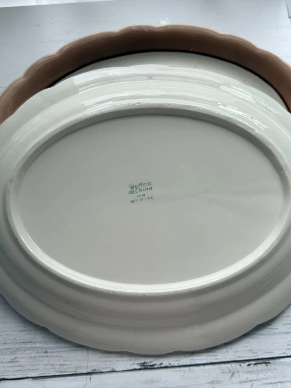 Buffalo China Ceramic Platter diner ware